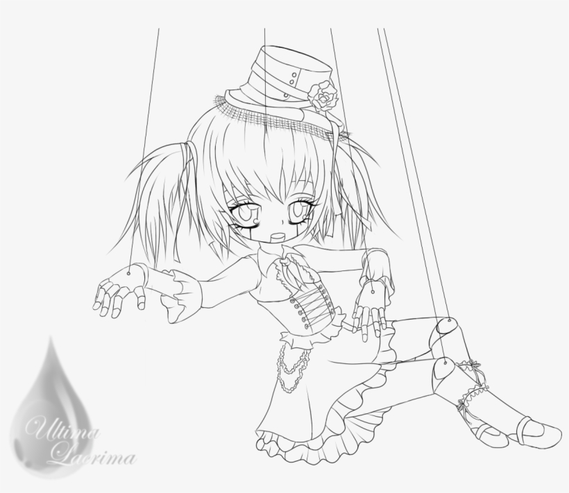 Pin By Clara Walker On Art - Creepy Coloring Pages Of Anime, transparent png #252681