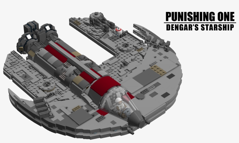 Punishing One - Lego Star Wars Bounty Hunter Ship, transparent png #252954
