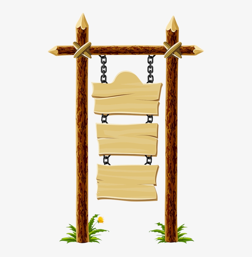 Wooden Blank Sign Frame1 Pinterest Hanging Wood Sign - Carteles De Madera Png, transparent png #253006