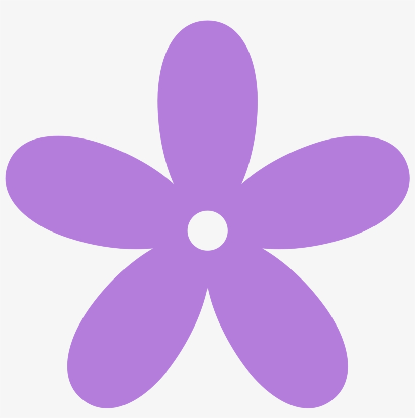 Lavender Flower Clip Art Free - Pink Flower Clipart, transparent png #253080
