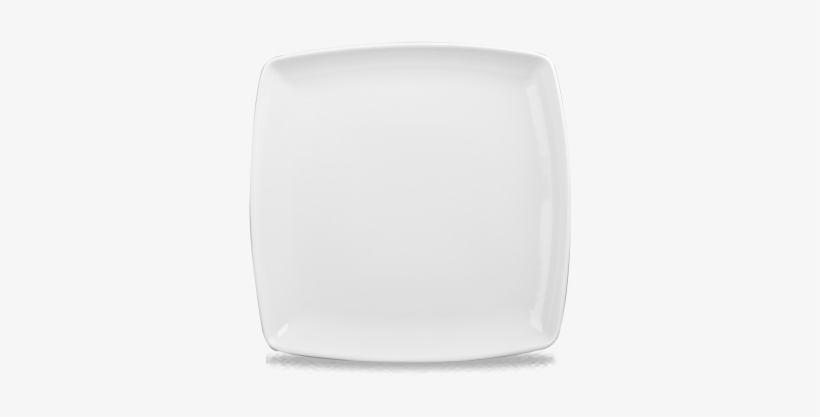Churchill Super Vitrified X Squared Plus Deep Plate - Square White Plate Png, transparent png #253324