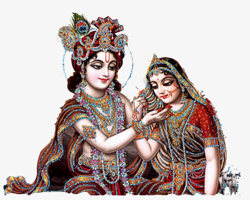 Radha Krishna Png Download Image - Radhe Krishna Images Png, transparent png #253360