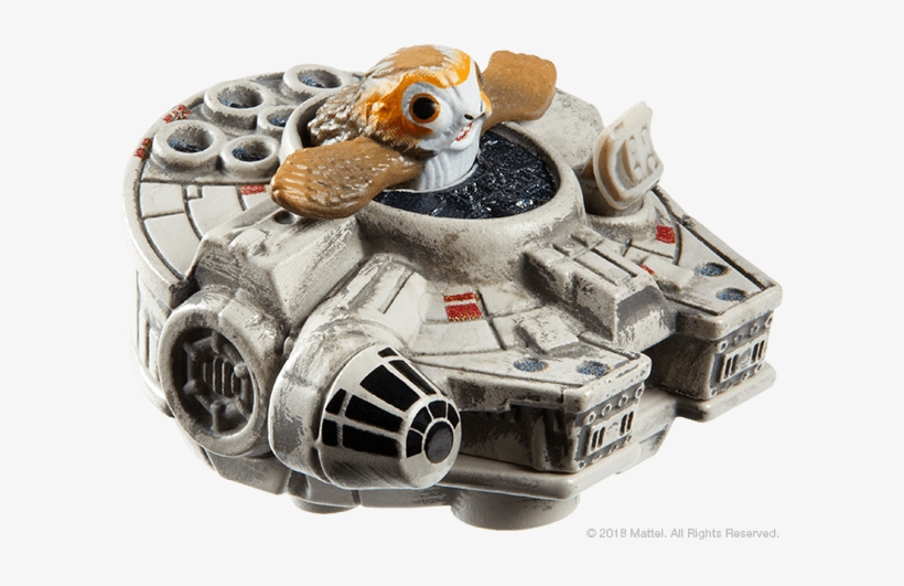 This Special Edition Hot Wheels Puts The Porg In The - Millennium Falcon Porg Hot Wheels, transparent png #253599