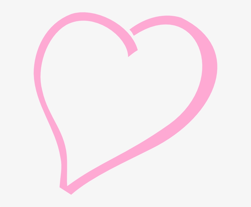 Clip Freeuse Single Heart Clip Art At Clker Com - Heart Png Transparent Pink, transparent png #253660