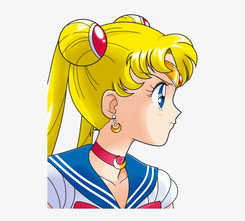 Usagi Tsukino "sailor Moon" - Usagi Tsukino Sailor Moon Face, transparent png #253979