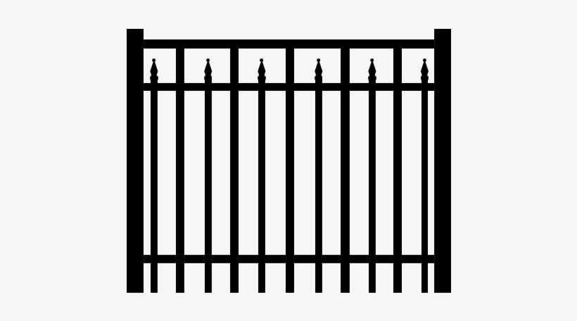 Curved Gate Curved Top Rail Gate Single Aluminum Gate - Vector Graphics, transparent png #253982