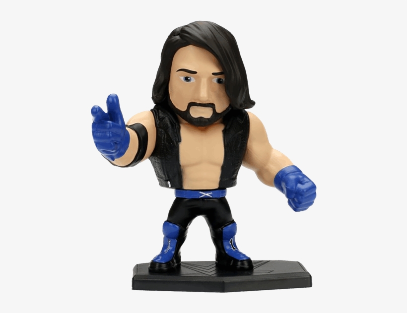 Wwe - Aj Styles 4" Metals-jad98117, transparent png #254025