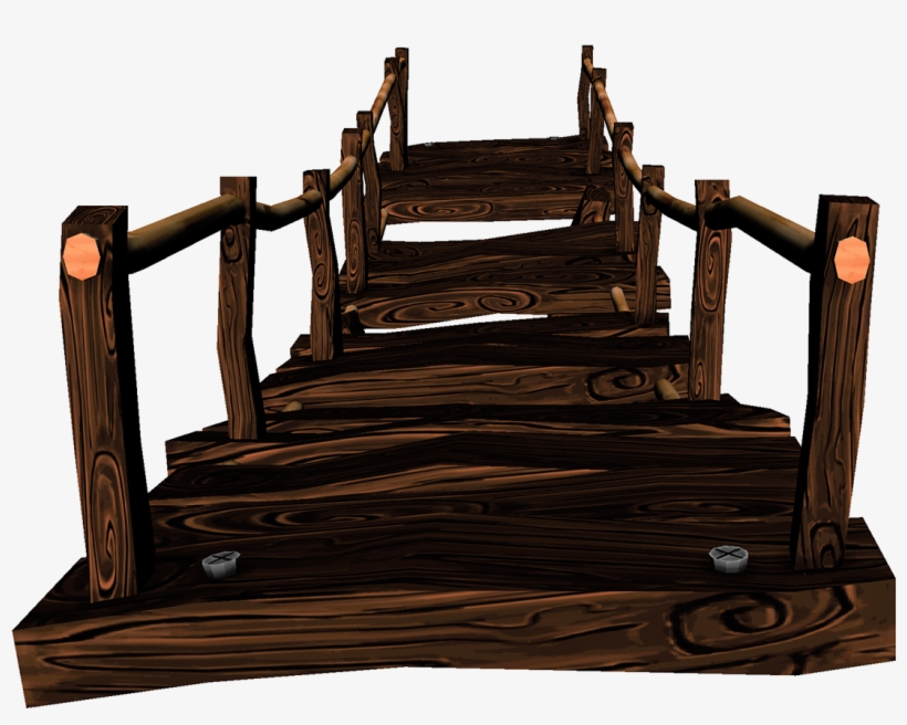 Wooden Bridge Png Transparent Image - Bed Frame, transparent png #254100