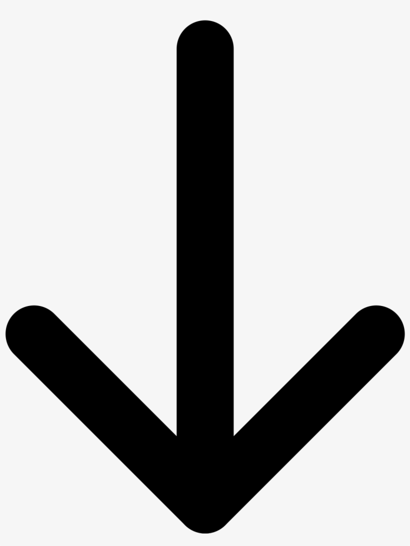 Collection Of Free Arrow Down Download On - Down Arrow Svg - Free