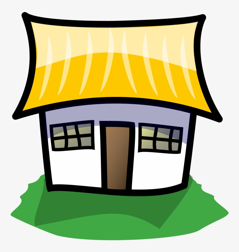 Free Stock House Free Stock Photo Illustration Of A - Shelter Clipart, transparent png #254159