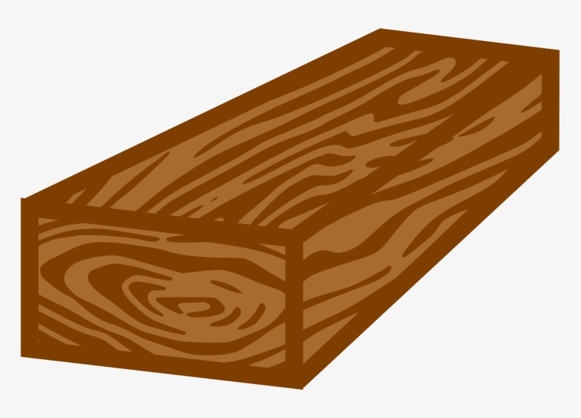 Coloured Wooden Big Image Png - Wood Clip Art, transparent png #254472