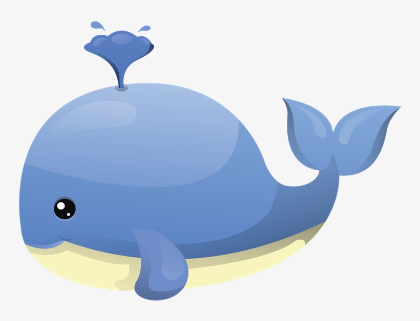 Cute Whale Transparent Png - Whale Clipart, transparent png #254516