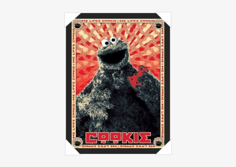 #24 - Sesame Street - Cookie Monster Poster Print (24 X 36), transparent png #254520
