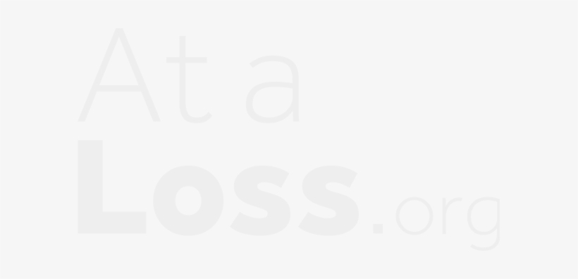 At A Loss Logo - Calligraphy, transparent png #254973