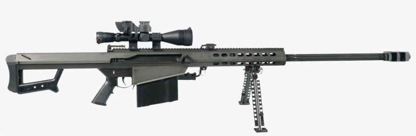 Metal Sniper Png Image - Barrett M82, transparent png #255097