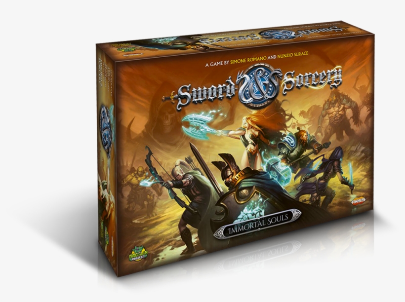 In Sword & Sorcery®, You Control Heroes With Unique - Ares Games Sword & Sorcery: Immortal Souls, transparent png #255140