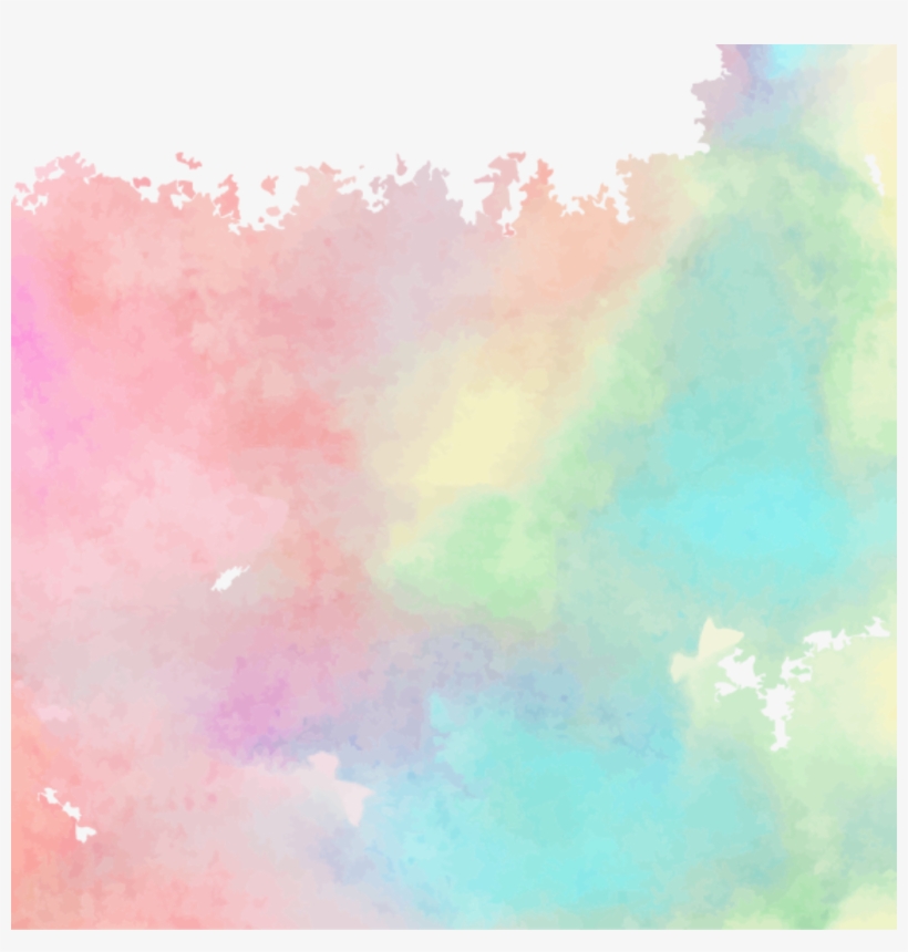 Ftestickers Background Overlay Watercolors Colorful - Picsart Photo Studio, transparent png #255281