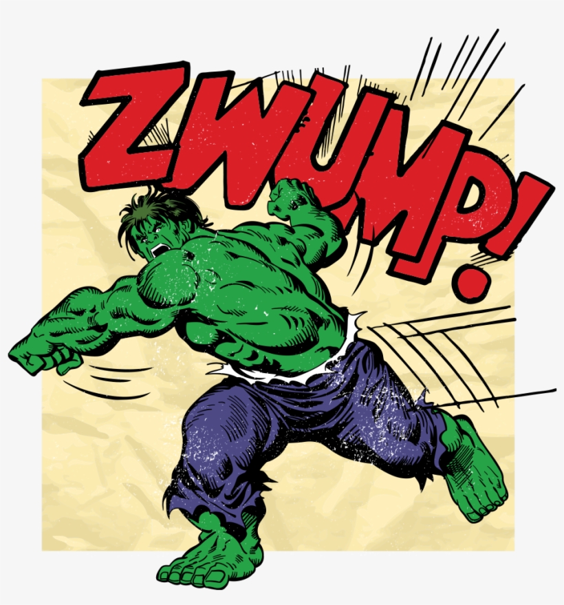 2 Oct - Marvel Hulk Longsleeve, Maat: 128, Grijs Mêleerd, transparent png #255405
