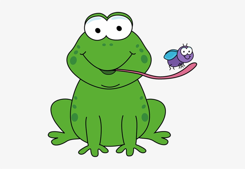 Frog Drawings Eating A Fly Clip Art - Five Speckled Frogs Clipart, transparent png #255523