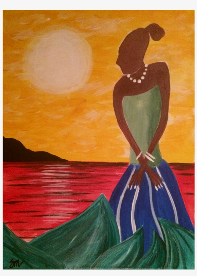 “caribbean Woman” - Modern Art, transparent png #255553