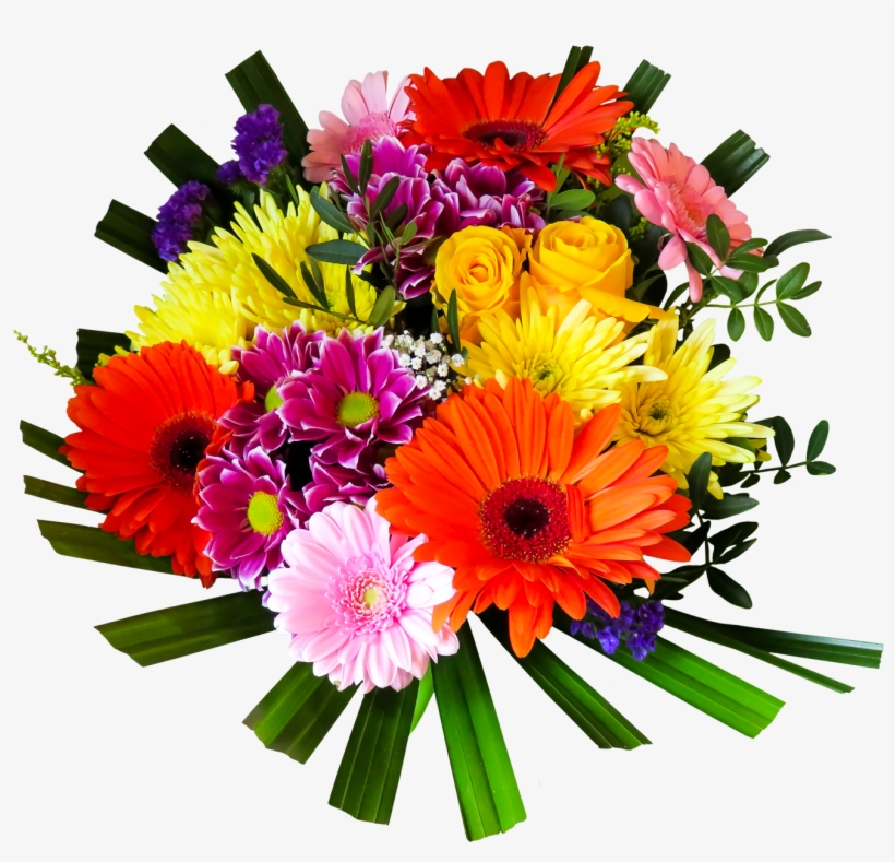 Bouquet Flowers Png Transpa Images Free Clipart Pics - Flower In Png, transparent png #255726