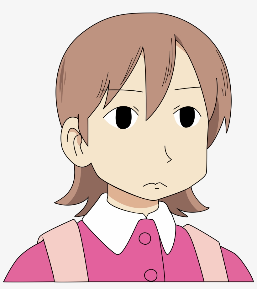 Enter Image Description Here - Nichijou Yuuko Funny Face, transparent png #255888