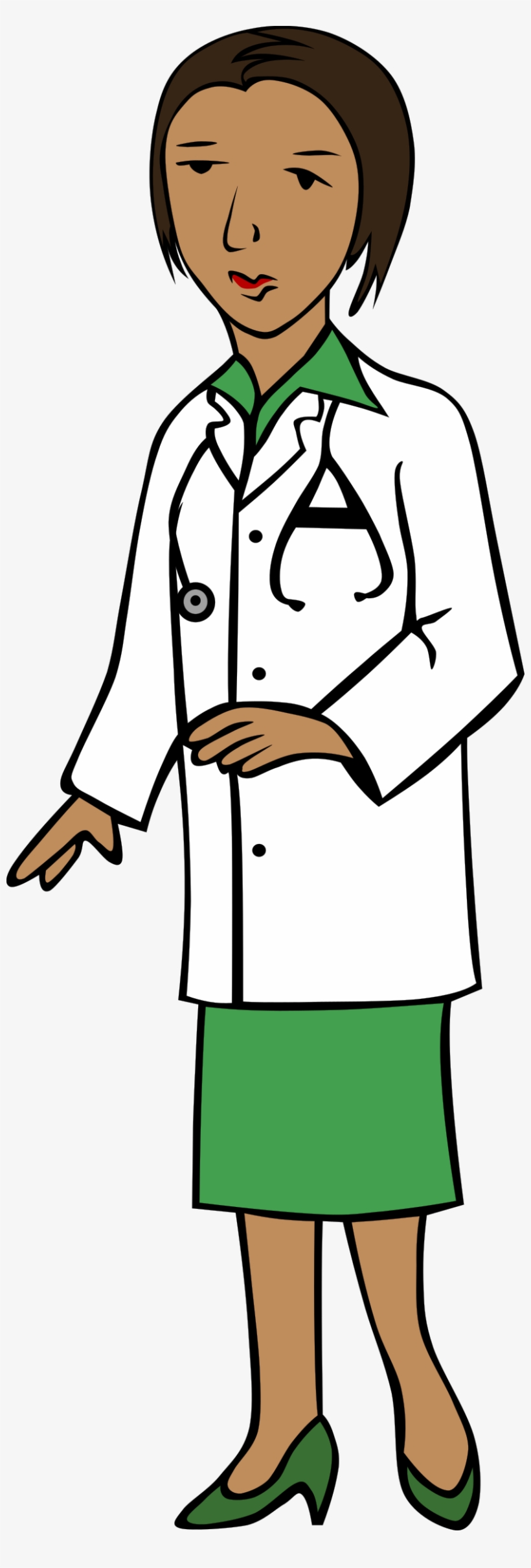 Jpg Free Stock African Big Image - Doctor Clipart Png, transparent png #255986