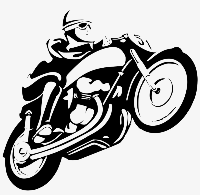 Frozen Motorcycle Cliparts - Motorcycle Line Art Png, transparent png #256027