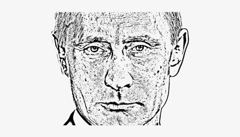 Putin's Support Of Trump - Dibujos De Vladimir Putin, transparent png #256274