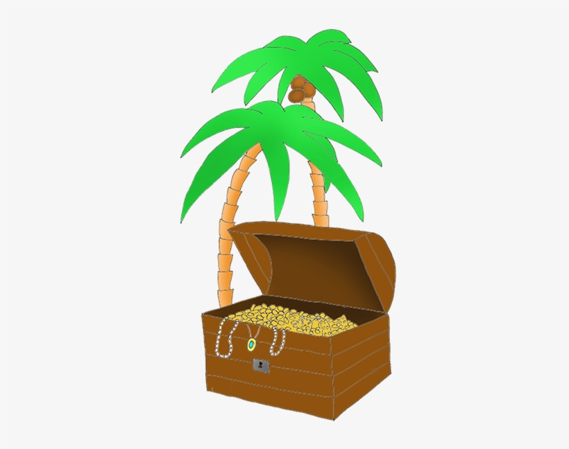 Treasure Chest For Pirates, Pirate Treasure Chest And - Piracy, transparent png #256456