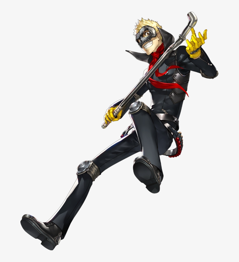 Persona 5 Mask, Persona 4, Persona 5 Cosplay, Game - Persona 5 Ryuji Figure, transparent png #256457