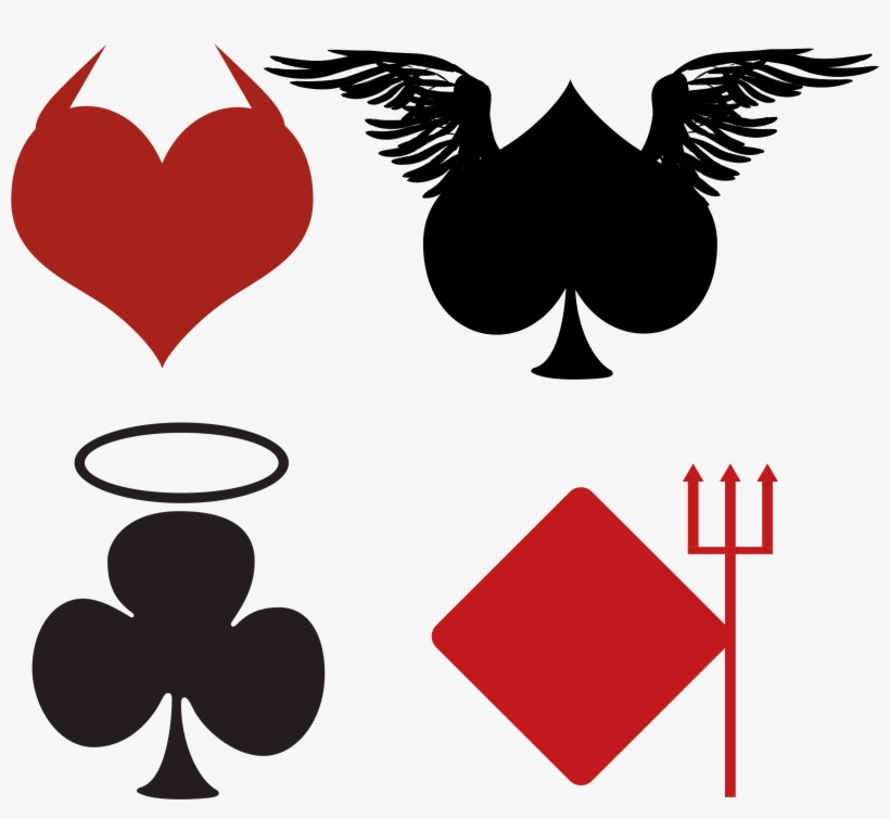 Card Suits Tattoo Girl, transparent png #256963