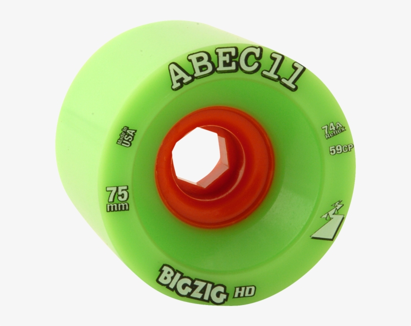 1wael072h7574go V=1473495297 - Abec 11 Bigzig Hd Lime / Orange Longboard Skateboard, transparent png #256983
