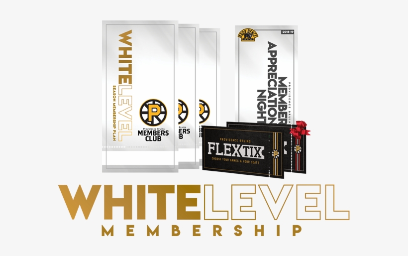 Membersclub1819 Webheaderimage White C - Providence Bruins, transparent png #257045