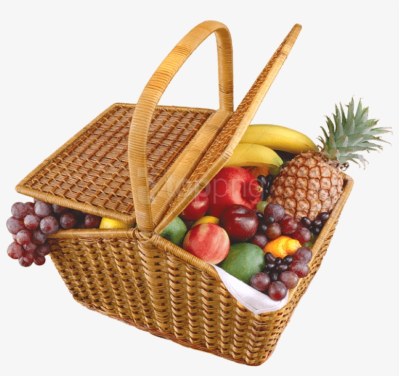 Fruit Basket Transparent Background Free Transparent Png Download Pngkey