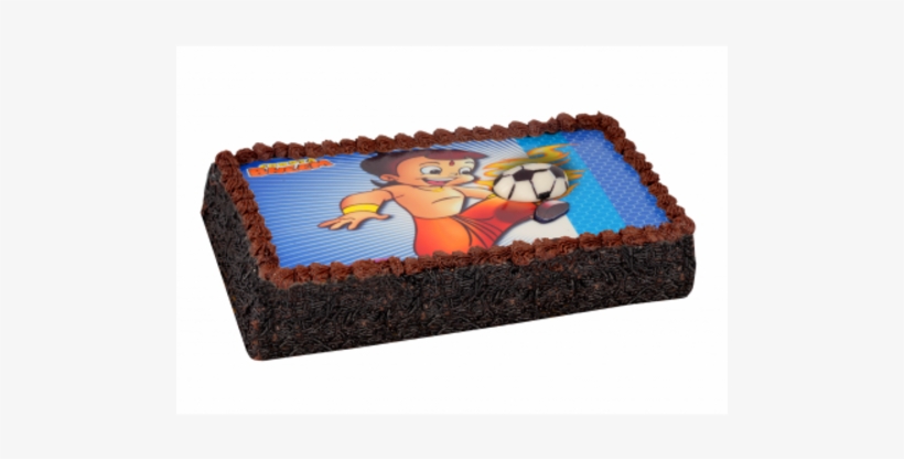 Chhota Bheem Football Star Fx Photo Cake - Monginis Chota Bheem Cake, transparent png #257156