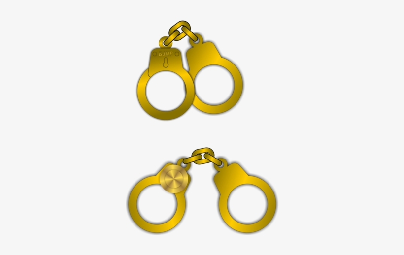 Bjmp Handcuff Pin - Handcuffs, transparent png #257332