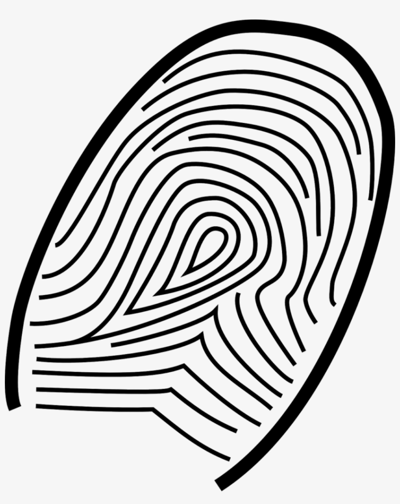 Fingerprint Clip Art - Finger Print Writing Template, transparent png #257644