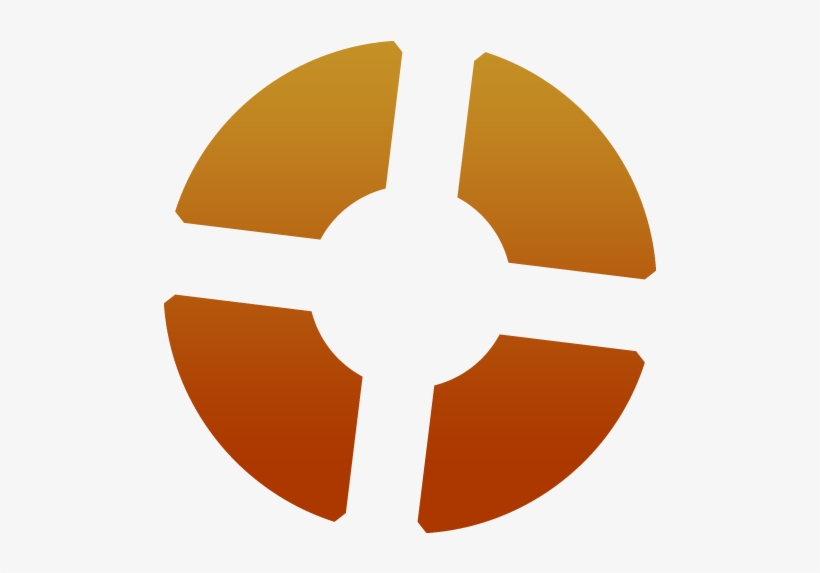 Tf2 Crosshair Orange - Team Fortress 2 Logo Png, transparent png #257666