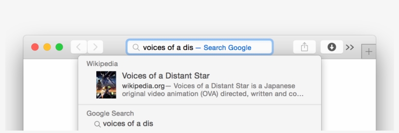 This Includes The Full Range Of Possible Spotlight - Safari Address Bar, transparent png #257793