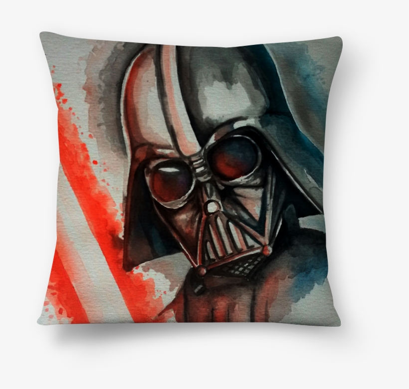 Almofada Darth Vader De Ana Pagottona - Cushion, transparent png #257812
