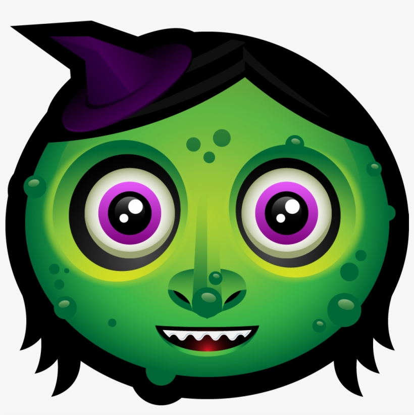 Witch Face Png Transparent Image - Portable Network Graphics, transparent png #257985