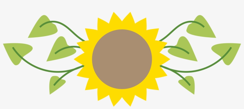 Sunflower Clipart Banner - Clipart Of Sunflower Png, transparent png #258104