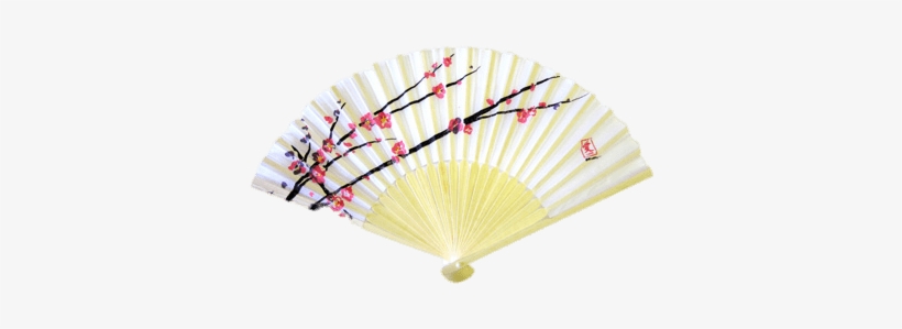 Cherry Blossom Chinese Fan - Japanese Fans Cherry Blossom, transparent png #258215