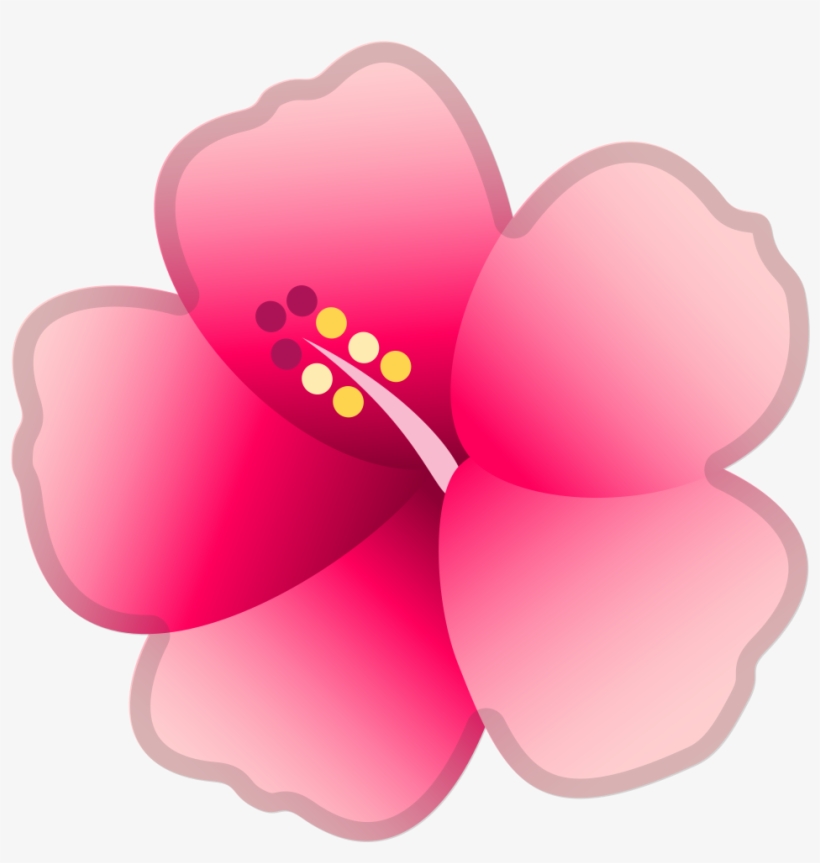 Download Svg Download Png - Hibiscus Em Desenho Png, transparent png #258282