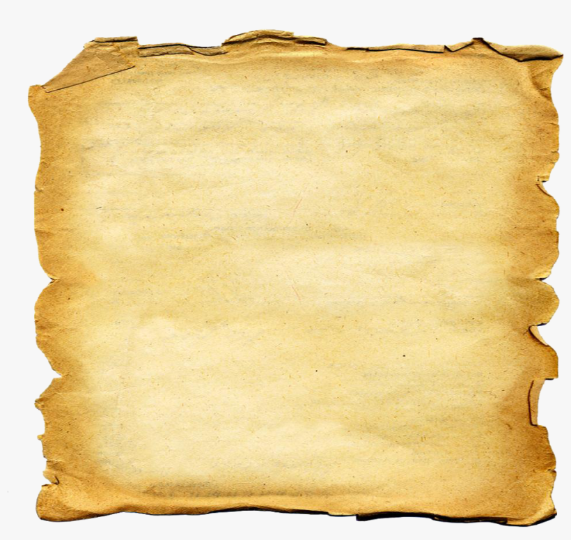 Old Paper - First Sheet Of Paper, transparent png #258284