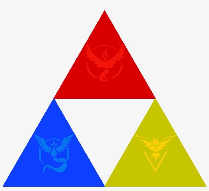 The Pokemon Go Triforce - Triangle, transparent png #258303