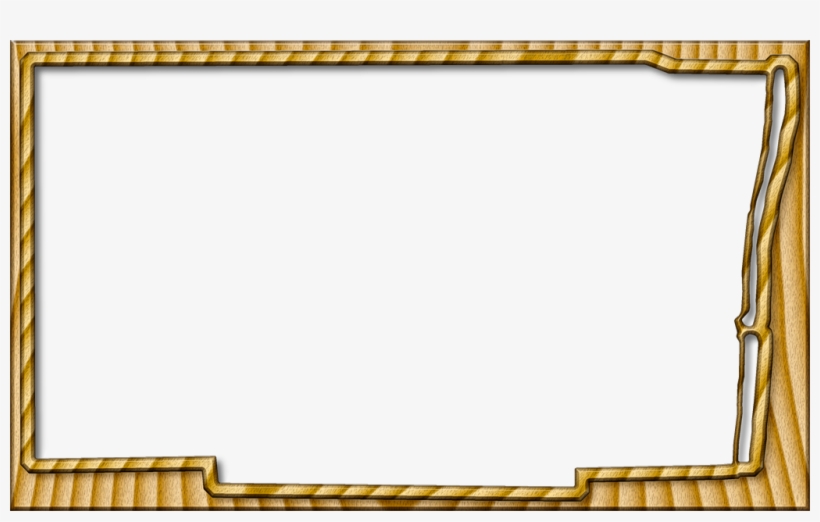 A Map Of Broward With The Map Area Carved From A Blond - Picture Frame, transparent png #258524