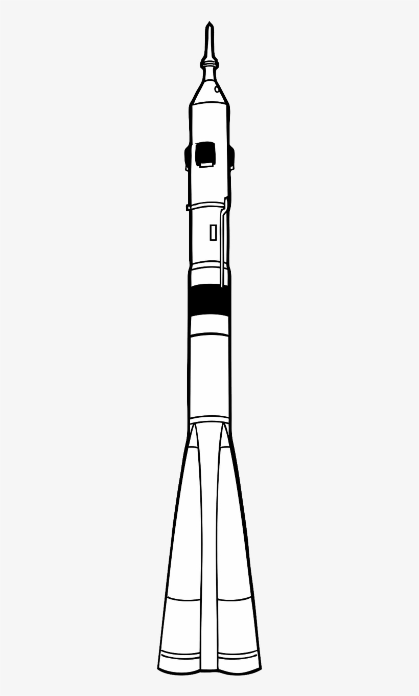 Rocket Vehicle Space - Rocket Clip Art, transparent png #258591