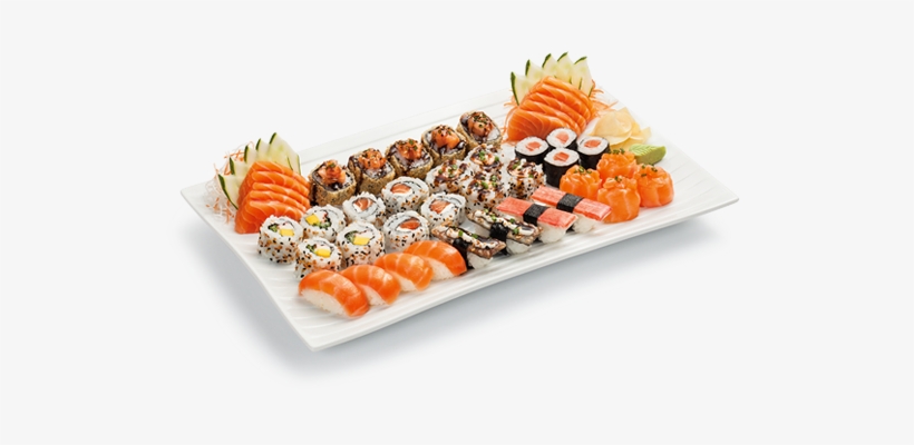 2 Entrantes 24 Pieces Assortment 2 Soft Drink - Combinado Sushi Png, transparent png #258764
